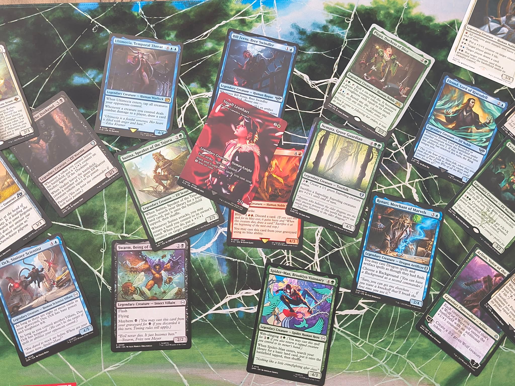Magic the Gathering 100 Card Precon 1 Color Commander Deck – Faelight ...