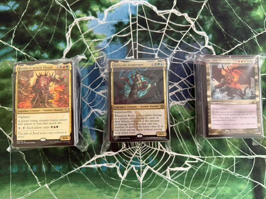 Magic the Gathering 100 card Precon 3 Color Commander Deck
